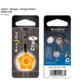 Nite Ize ClipLit Designs - Orange Wild Flower/White NCLS02-03-19FL