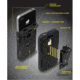 Nite Ize Connect Case/Cradle Combo Pack - Black CNTCC-IP4-01SC