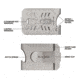 Nite Ize Financial Tool Multi Tool Money Clip, Stainless MCT-11-R7