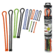 Nite Ize Gear Tie Assortment Bag, Pack of 8 GAB-M1-R8