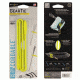 Nite Ize Gear Tie Cordable Twist Tie, Neon Yellow, 12 in, GTK12-33-2R7