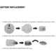 Nite Ize GlowStreak LED Ball/SpotLit Combo Disc-O GSBC-07-R7