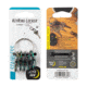 Nite Ize KeyRing Locker S-Biner Stainless Steel, Spectrum, KRGSM-07-R3