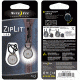 Nite Ize LED Ziplit Zipper Pull Water Resistant Light, 2-Pack - White NZL2-07-02