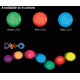 Nite Ize MeteorLight Ball LED Light Up Dog Ball