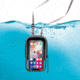 Nite Ize RunOff Waterproof Phone Cases, Charcoal, 3.85 x 6.65 x 0.70in, ROPC-09-R8
