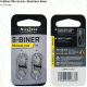 Nite Ize S-Biner MicroLock - Stainless Steel, 2-pack LSBM-11-2R3