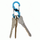 Nite Ize S-Biner Plastic MicroLock 2pk Translucent Blue LSBPM-03T-2R3