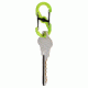 Nite Ize S-Biner Plastic MicroLock 2pk Translucent Lime LSBPM-17T-2R3