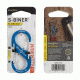 Nite Ize S-Biner SlideLock Aluminum Carabiner, Blue, 3in, LSBA3-03-R6