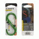 Nite Ize S-Biner SlideLock Aluminum Carabiner, Lime, 4in, LSBA4-17-R6