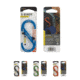 Nite Ize S-Biner SlideLock Aluminum Carabiner, Blue, Charcoal, Lime, Orange
