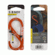 Nite Ize S-Biner SlideLock Aluminum Carabiner, Orange, 4in, LSBA4-19-R6