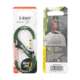 Nite Ize S-Biner SlideLock Aluminum, Olive, #4, LSBA4-08-R6