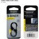 Nite Ize S-Biner SlideLock Size 2, Black LSB2-01-R3