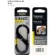 Nite Ize S-Biner SlideLock Size 4, Black LSB4-01-R3