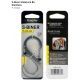 Nite Ize S-Biner SlideLock Size 4, Stainless LSB4-11-R3