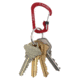Nite Ize SlideLock Carabiner Aluminum No2, Red, CSLA2-10-R6