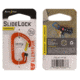 Nite Ize SlideLock Carabiner Aluminum No2, Orange, CSLA2-19-R6