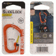 Nite Ize SlideLock Carabiner Aluminum No3, Orange, CSLA3-19-R6