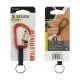 Nite Ize SlideLock Key Ring Aluminum, Orange, CSLAW3-19-R6