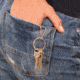 Nite Ize SqueezeRing Easy Load Key Clip, Copper KSQR-40-R6