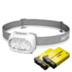 Nitecore UT27 MCT Pro HLB1500 Li-ion Battery Pack/AAA 800 Lumens 3 Color Temperatures Running Headlamp, White, 6952506409433