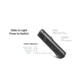 Nitecore EDC17 Rechargeable EDC Flat Lithium Ion 1500 Lumens Flashlight w/White LED, UV and Green Laser