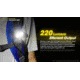 Nitecore CU10 220 Lumen Backpack Flashlight, Black, 6952506406807