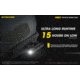 Nitecore HM01 320 Lumens 360 deg Pivoting Tactical Helmet Light, Black, 6952506406784