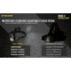 Nitecore HU60 1600 Lumen Focusable Headlamp with NPB1 Power Bank, Black, 6952506406227