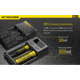 Nitecore I2 Intellicharger 2-Slot Universal Battery Charger, Black, 6952506491384