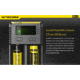 Nitecore I2 Intellicharger 2-Slot Universal Battery Charger, Black, 6952506491384