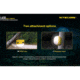 Nitecore LA30 Bi-Fuel 1 x Built-In Li-ion Battery Pack / 2 x AA High CRI LED Camping Lantern, 250 Lumens, Yellow, LA30-YELLOW