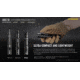 Nitecore MH12S 1800 Lumen USB-C Rechargeable Flashlight Mounting Kit, Black, 6952506466610