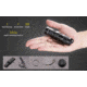 Nitecore MT10C 920 Lumen Rotary Helmet Mounting Rechargeable Flashlight Kit, Black, 6952506466740