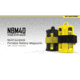 Nitecore NBM40 Battery Magazine, Holds 4x 18650 Batteries, Black, 6925206491841
