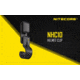 Nitecore NHC10 Helmet/Hard Hat Clips for Headlamps, 4 Per Pack, Black, 6952506492428