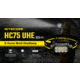 Nitecore HC75 UHE USB-C Rechargeable 3000 Lumens LED Zoomable Headlamp