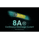 Nitecore NL1836HP 3600mAh Rechargeable 18650 Battery, Yellow, BAT-NITE-18650-NL1836HP
