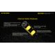 Nitecore NL2150RX 5000mAh USB-C Rechargeable 21700 Battery, Black/Yellow, 6952506495535