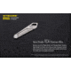 Nitecore NTK05 Titanium Folding Scalpel Keychain Knife, 2.17in, TC4 Titanium Alloy, SIlver, 6952506493098