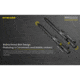 Nitecore NTP31 Bolt Action Tactical Pen, Black, 6952506494149