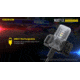 Nitecore NU07 LE 5-Color Rechargeable Signal Light for Helmet or Molle, Black, 6952506406456