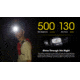 Nitecore NU30 500 Lumen USB-C Rechargeable Headlamp, Black, NU30