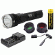 Nitecore P16-TAC Tactical LED Flashlight Hunting Kit with GM04 Gun Mount, Black NITECORE-P16-TAC-HUNTING-KIT-GM04