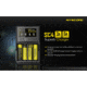 Nitecore SC4 4-Slot Superb Universal Charger for Batteries, Black, 6952506491513