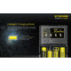 Nitecore SC4 4-Slot Superb Universal Charger for Batteries, Black, 6952506491513