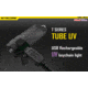 Nitecore Tube Rechargeable UV LED USB Rechargeable Keylight, Black NITECORE-TUBE-UV