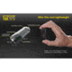 Nitecore TUBE v2.0 55 Lumen USB Rechargeable Keychain Flashlight, Azure, 6952506405428